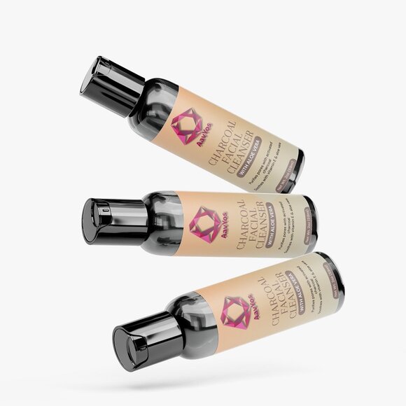 AavYos Charcoal Facial Cleanser - Picture 3 of 4